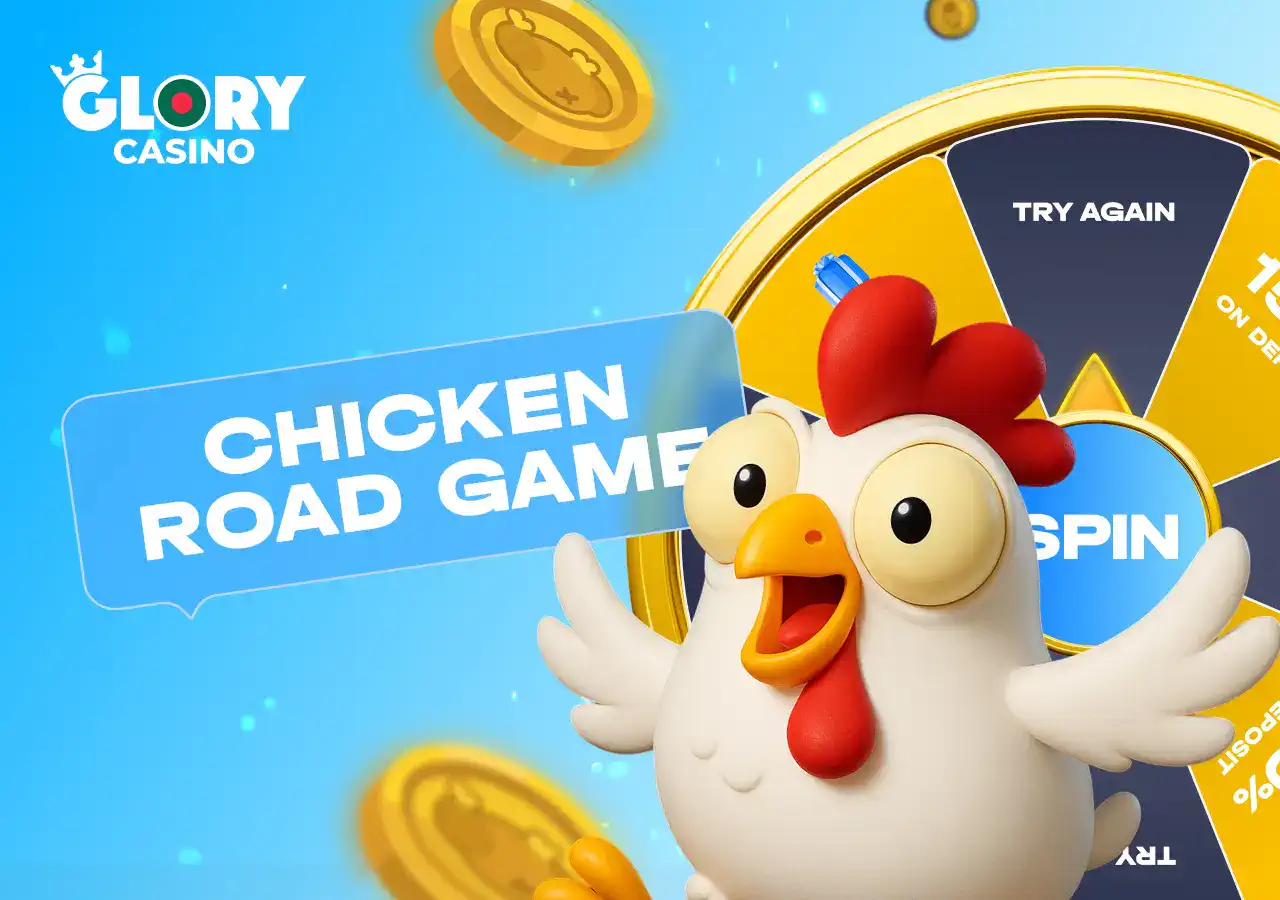 Bangladesh player using smartphone to play Glory Chicken Road mobile app